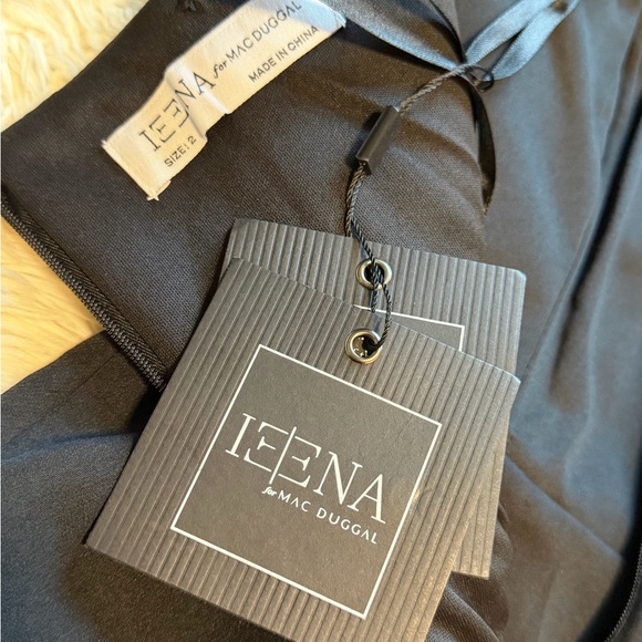 NWT leena for Mac Duggal 49642 Strapless Ruffle Dress - Size 2 - Picture 8 of 9